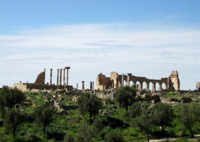 Volubilis ruins in Morocco