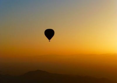 Enjoy a sunrise hot air balloon ride near Marrakech with Experience Morocco